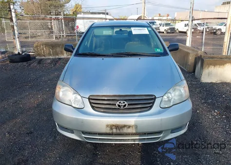 2003 Toyota Corolla Ce из США, поврежденный, VIN 2T1BR32E73C152196
